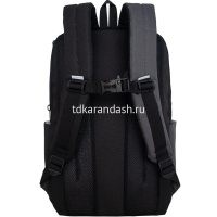 Рюкзак 42х28х14см, 690гр, 2 отделения, 3 кармана, серый/черный RD-447-1/3 от магазина "Карандаш"