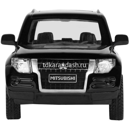 Машина "Mitsubishi Pajero 4WD" черная, инерционная, металл 17,5см (свет, звук, откр.двери) JB1251429 от магазина "Карандаш"