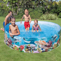 Жесткий бассейн "Коралловый риф" 244 х 46см от 3 лет 58472NP от магазина "Карандаш"
