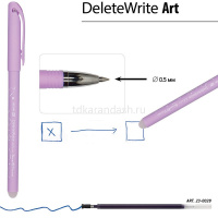 Ручка гелевая "DeleteWrite Art. Кошечка. Пиши-стирай" 0,5мм синяя 20-0257 от магазина "Карандаш"