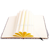 Бизнес-блокнот А5 80л "Клетка" на резинке, линия, обложка 7БЦ, резинка д/ручки, 4 цвета 5803-7 от магазина "Карандаш"