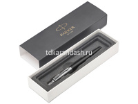 Ручка РШ "Parker Jotter Street Black CT" М синяя 1953184 от магазина "Карандаш"