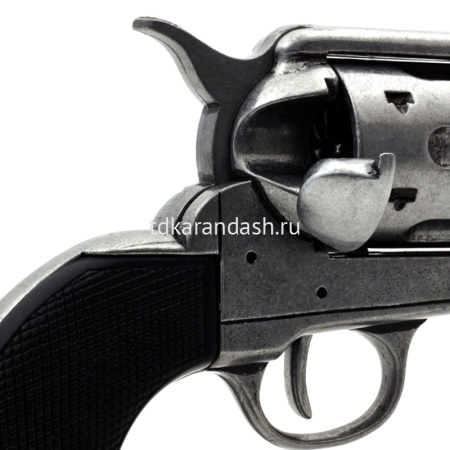 Револьвер 33х12,5х4см калибр 45, США , Кольт, 1873 год, 5,5'' металл/пластик DE-1108-G от магазина "Карандаш"