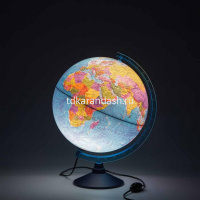 Глобус 320мм Земли политический, интерактивный, с подсветкой INT13200312 от магазина "Карандаш"