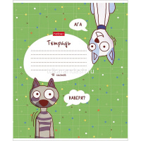 Тетрадь А5 18л клетка "Забавные животные" на скобе 5 дизайнов 18Т5В1/085843 от магазина "Карандаш"