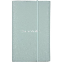 Ежедневник недатированный А5 "Dolce Vita" 192стр., мятный, карман на молнии, искусственная кожа от магазина "Карандаш"