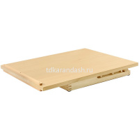 Мольберт настольный с регулятором угла наклона 42х52см, дерево 4650104420127 от магазина "Карандаш"