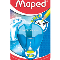 Точилка 1 отв. "I-Gloo" с контейнером, с защитой, пластик, 3 цвета 032711 от магазина "Карандаш"