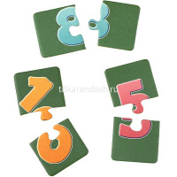 Пазлы 38 эл. "2 В 1. Изучаем цифры" 20х30см в рамке ИнПР_33014/089559 от магазина "Карандаш"