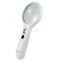 Лупа D=75мм "Pro" увеличение 3 с подсветкой Е9099 от магазина "Карандаш"