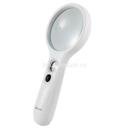 Лупа D=75мм "Pro" увеличение 3 с подсветкой Е9099 от магазина "Карандаш"