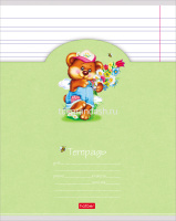 Тетрадь А5 12л узкая линия "Лохматики" на скобе  5 дизайнов 12Т5В7/046974 от магазина "Карандаш"