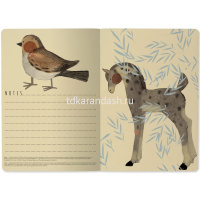 Тетрадь А5 40л клетка "Мир игрушек" прошитый блок матовая ламинация 7-40-001/95 от магазина "Карандаш"