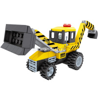 Конструктор пластмассовый AUSINI, "Строители: Экскаватор-погрузчик" (146 деталей) от магазина "Карандаш"