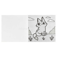 Раскраска водная "Животные" 12стр. 20х20см 53517 от магазина "Карандаш"