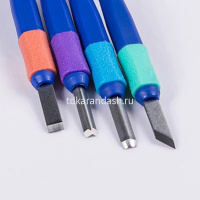 Набор резцов 4шт 14см металл/пластик Y10772-24 от магазина "Карандаш"