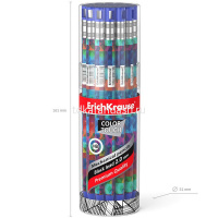 Карандаш цанговый 2,0мм "ColorTouch. Patchwork" HB с точилкой, пластик 50831 от магазина "Карандаш"