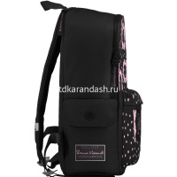 Рюкзак "Be happy" 40х30х17см, 600гр, 1 отделение, 3 кармана, черный 12-003/39 от магазина "Карандаш"