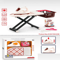 Гладильный набор 43,5х37х9см пластик (доска 35х17,5см, утюг, сушилка, вешалки) LT391948 от магазина "Карандаш"