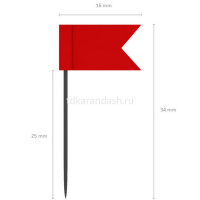 Флажки маркировочные  50шт.28232 от магазина "Карандаш"