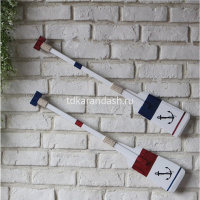 Вешалка "Весло" 70х11см дерево Y5409-17 от магазина "Карандаш"