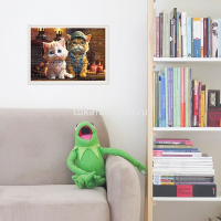 Пазлы 24 эл. "Premium. Мяу стори" 33х48см макси 24ПЗ2_30804/084900 от магазина "Карандаш"