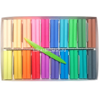 Пластилин 20 цветов 300гр. "Школа творчества" восковой пастельный, со стеком, картон 31С 2073-08 от магазина "Карандаш"