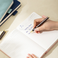 Ежедневник недатированный А5 "Linfini" 288стр. синий,  искусственная кожа с поролоном EN157L от магазина "Карандаш"