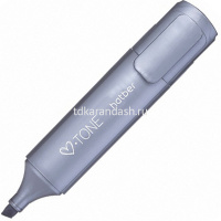 Набор маркеров текстовыделителей "V-tone Metallic" 4шт, клиновидный наконечник, толщина линии 1-5мм от магазина "Карандаш"