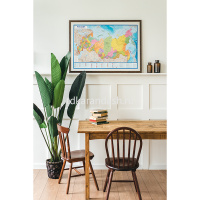 Карта России Политико-административная 1:8,5М 101х70см с ламинацией КН034 от магазина "Карандаш"