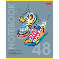 Тетрадь А5 48л клетка "Street Style" на скобе 5 дизайнов 48Т5В1/077063 от магазина "Карандаш"