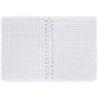 Блокнот А6 80л "NEWtone Pastel Мята" клетка, на спирали, пластиковая обложка 061933 от магазина "Карандаш"