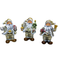 Сувенир Дед Мороз 9см золото 3 вида Y8470-19 от магазина "Карандаш"