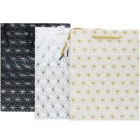 Пакет подарочный "Узоры" 50х72х18см 3 цвета 5051/6951 3XL от магазина "Карандаш"