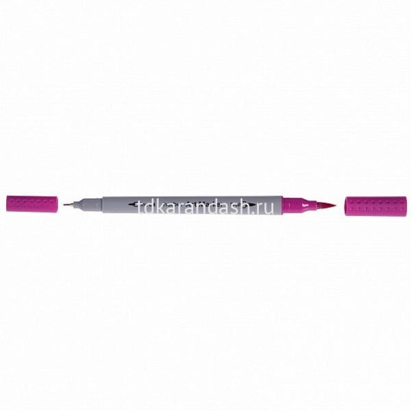 Набор маркеров двусторонних "Terra Colora" 12 цв, на водной основе (линер+кисть) 067976 от магазина "Карандаш"