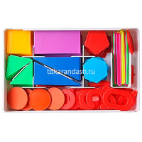 Касса счетных материалов "Учись считать" с пятиугольником КС01 от магазина "Карандаш"