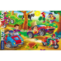 Пазлы 24 эл. "Premium. Увлекательные приключения" 33х48см макси 24ПЗ2_20487/078871 от магазина "Карандаш"