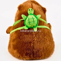 Капибара 20см с черепашкой XM25117 от магазина "Карандаш"