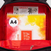Рюкзак 26х39х19см, 700гр, 2 отделения, 3 кармана, черный/синий "Машина" RB-556-2/1 от магазина "Карандаш"