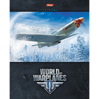 Тетрадь А5 48л клетка "Самолеты" на скобе 48Т5B1/038340 от магазина "Карандаш"