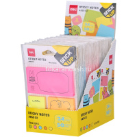 Клейкая закладка бумажная размер ассорти "Stick UP" 5 цветов по 50л (250л) EA55502 от магазина "Карандаш"