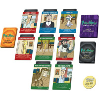 Игра настольная "Рик и Морти: Всмортить всё 2021" 24х16см (144 карты, жетон) 915320 от магазина "Карандаш"