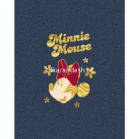Тетрадь А5 48л клетка "Минни Маус" на скобе 3D фольга матовая ламинация 5 дизайнов 060949 от магазина "Карандаш"