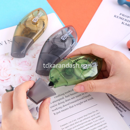 Корректирующая лента 12м*5мм 3 цвета корпуса EH21201 от магазина "Карандаш"