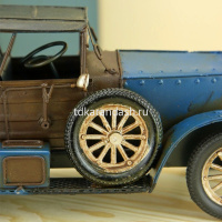 Декоративное изделие "Автомобиль" 25х10х11см синий с черным верхом, металл RD-1304-A-5920-BLU от магазина "Карандаш"