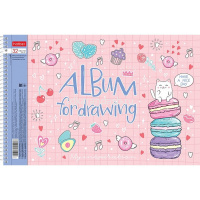 Альбом для рисования А4 32л "Замечтательно!" на спирали, перфорация на отрыв, 5 дизайнов 067344 от магазина "Карандаш"