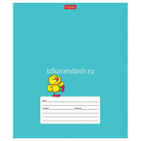 Тетрадь А5 18л клетка "Забавные зверушки" на скобе тиснение 5 дизайнов 18Т5тВ1/080096 от магазина "Карандаш"