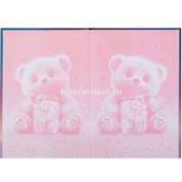 Анкета д/друзей А5 128л "Мармеладный мишка" 7БЦ, глянцевая ламинация, тиснение фольгой 68500 от магазина "Карандаш"