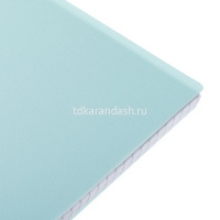 Тетрадь А5 80л клетка "Canvas. Бирюза" на спирали пластиковая обложка 081645 от магазина "Карандаш"