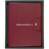 Ежедневник недатированный А5 "Torino" 272стр., бордовый, искусственная кожа, на кнопке 3-685/06